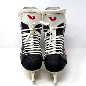 VIC Wind 3000 Vintage Ice Hockey Skates Mens Size 11 Black White Red USA Canada